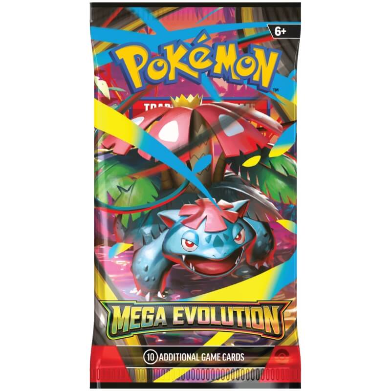 mega evolution booster pack pokémon