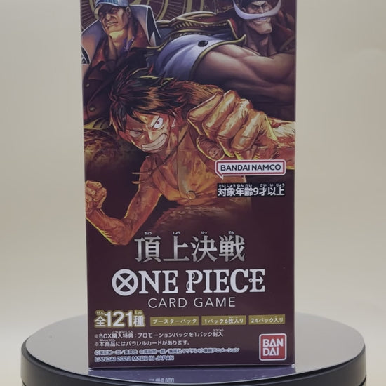 One Piece OP-02 booster box show