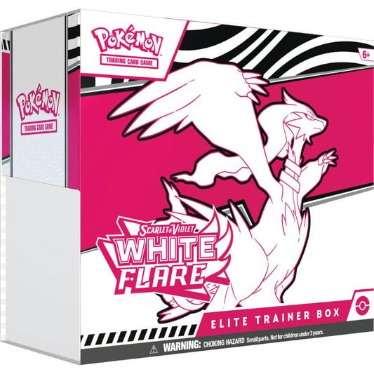 White Flare Elite Trainer Box – volledig pakket inclusief promo kaart en accessoires