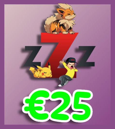 gift card 25 euro luiopzondag.nl | voor pokemonkaarten en disney lorcana | Sleeves ultrapro en meer!