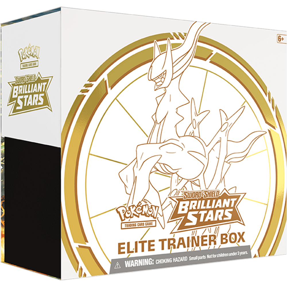 Een Brilljant Stars Elite Trainer Box.