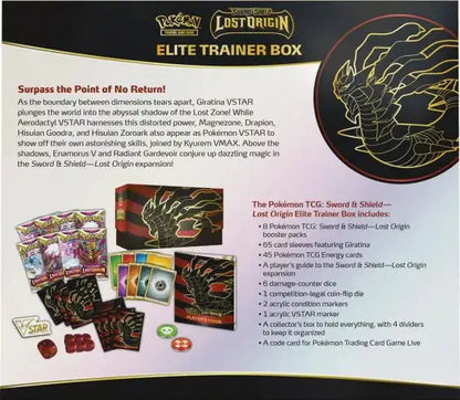 Lost Origin Elite Trainer Box acterzijde